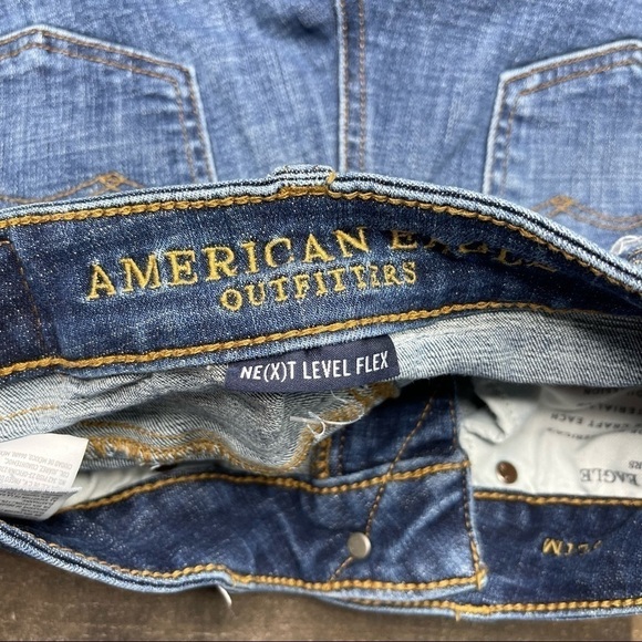 American Eagle Distressed Slim Jean size 28 x 30 - Picture 3 of 10